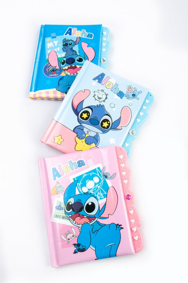 Блокнот, 10х15 см, 50 аркушів, лінія, на замочку